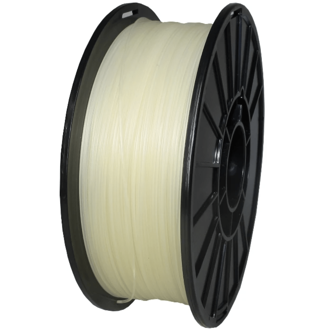 Push Plastic Translucent Amber PLA Filament Spool - 3 / 10 / 25 kg: Buy or  Lease at Top3DShop
