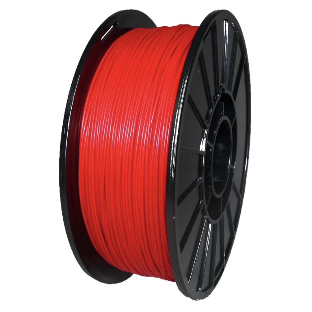 Push Plastic Filament 1.75mm / Translucent Red Push Plastic Standard PLA (1kg)