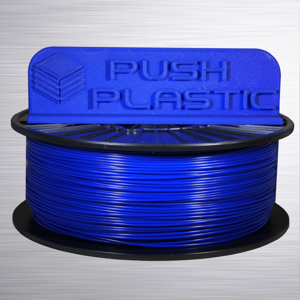 Push Plastic Filament 1.75mm / Ultra Blue (3D850) / 1kg High Heat PLA - Push Plastic